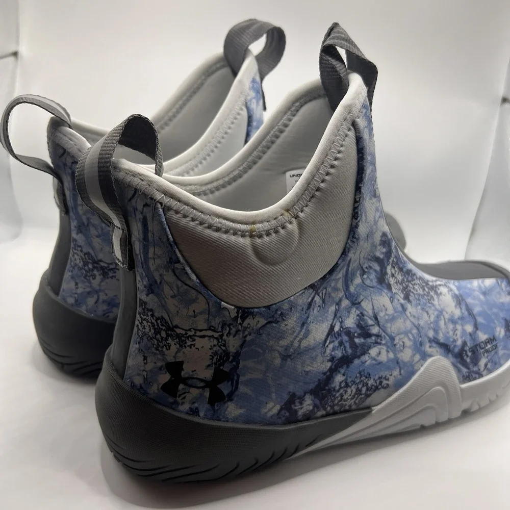 Under Armour Shoreman Deck Shoes Boots Storm Fishing 3028673 Men's Camo 8 Water‎
